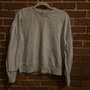 Light Grey Stylish Sweatshirt